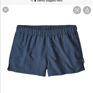 Patagonia baggies short size M navy blue